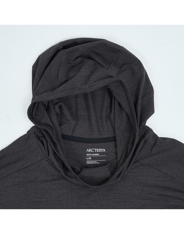 아크테릭스 [아크테릭스] FW25 남성 코맥 후디 X000009699 BLACK HEATHER 착용컷