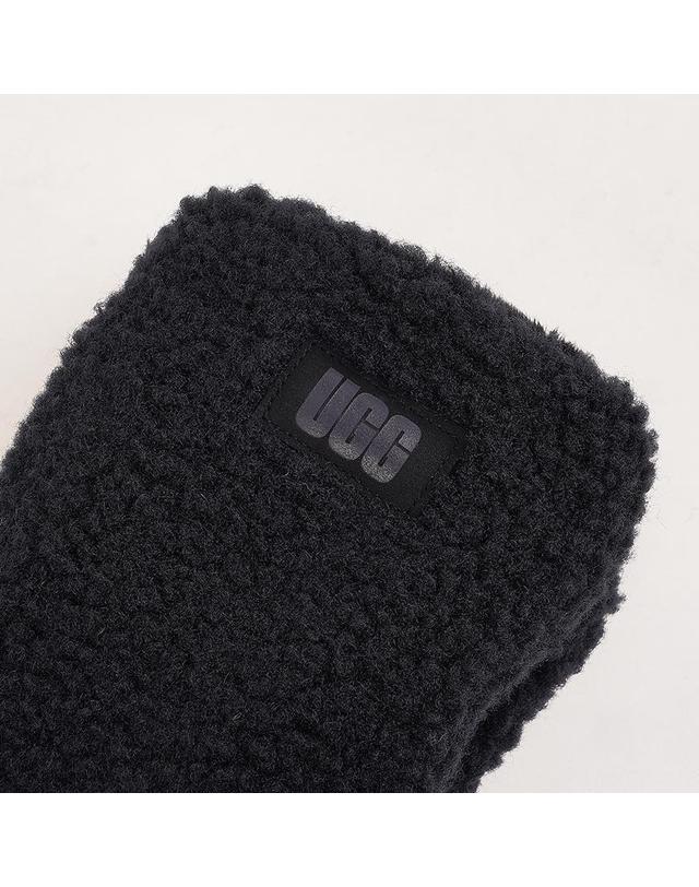 어그 [어그] FW25 남성 플러프 장갑 101066 BLACK 착용컷