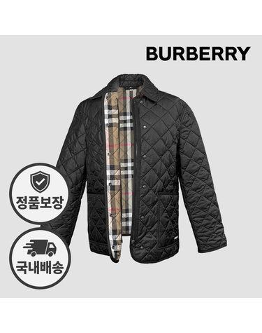 버버리 달리 퀄팅 자켓 80914431 81214531 블랙