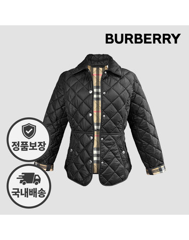 버버리 여성 퀄팅 자켓 81114591 81222791 카트론 CAWTHORNE 누빔