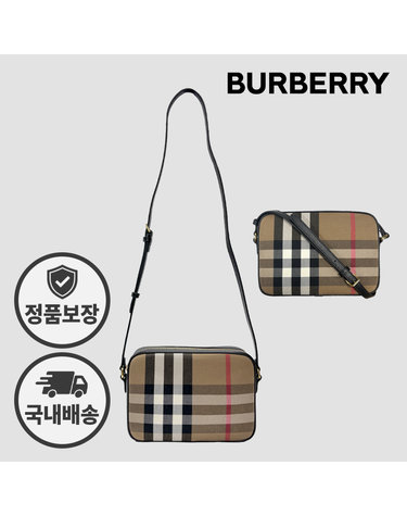 버버리 하우스체크 카메라백 크로스백 80840271 81140671 블랙