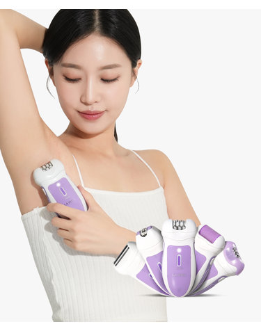 [다운로드쿠폰적용가능] 5in1 실크프로 가정용제모기 모근제거기