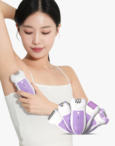 [다운로드쿠폰적용가능] 5in1 실크프로 가정용제모기 모근제거기