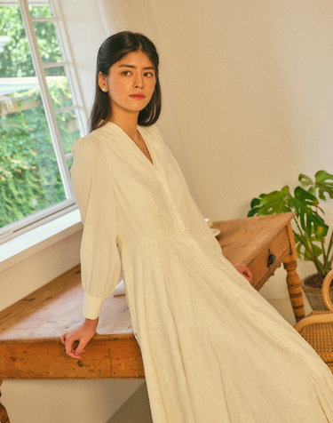 ALESSANDRA dress_White