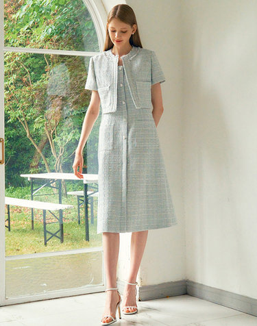 JANE Tweed Set-up_sky blue