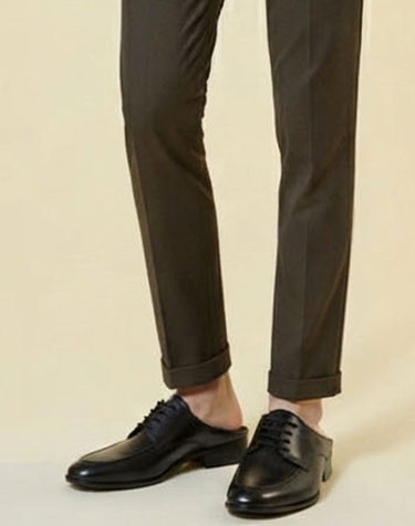딕슈 남성 레이스업 로퍼 뮬 블로퍼 4cm BLMS538
