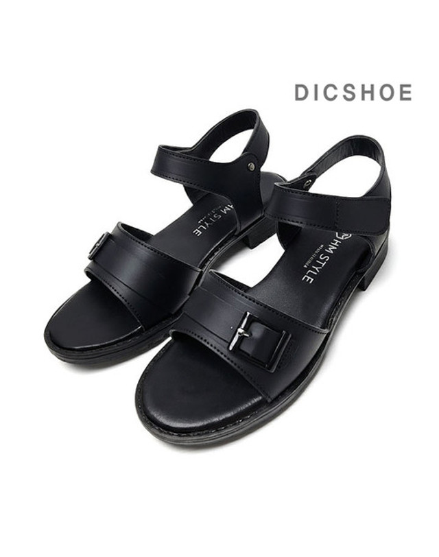 딕슈 딕슈 여성 벨크로 스트랩 샌들 3cm SDWS440 착용컷