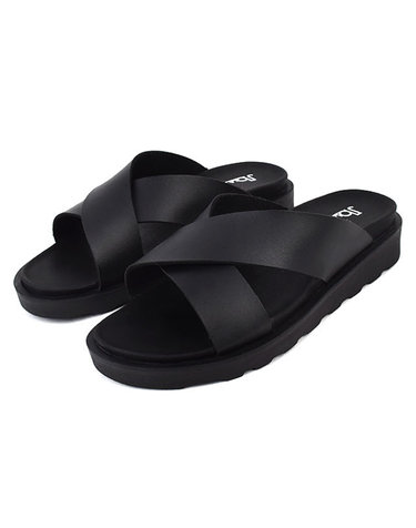 딕슈 남성 캐주얼 엑스 스트랩 키높이 슬리퍼 4CM SPMZ351