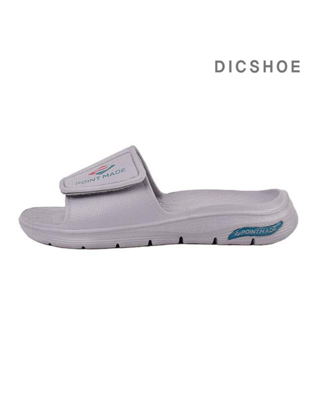 딕슈 딕슈 남성 포인트 벨크로 슬리퍼 3cm SPMZ113 착용컷