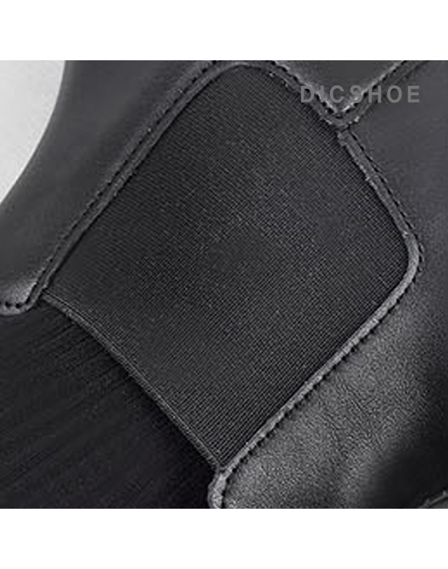 딕슈 딕슈 남성 통굽 키높이 밴딩 첼시 부츠 4cm BTMS021 착용컷