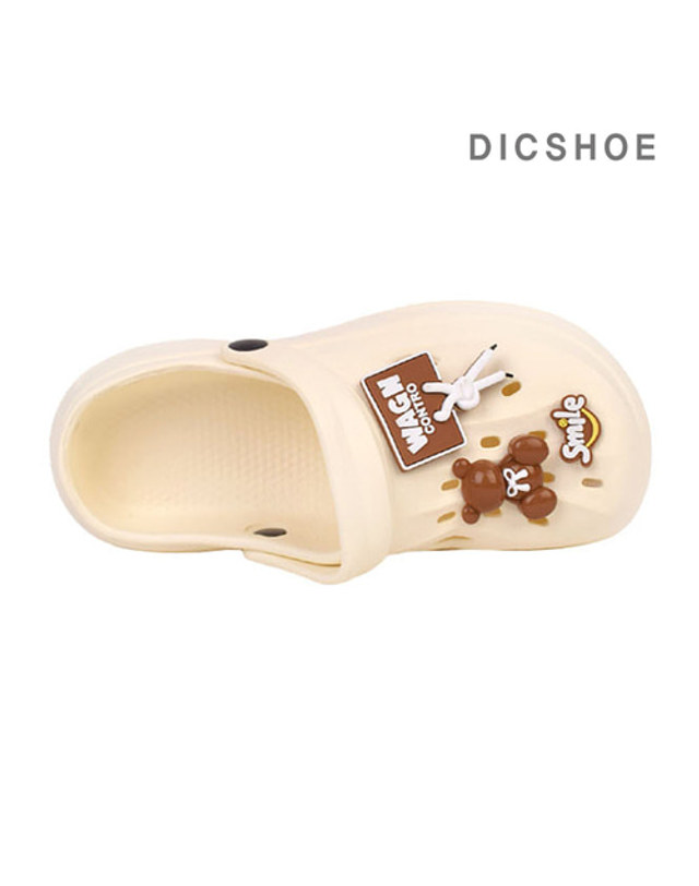 딕슈 딕슈 여성 베어 클로그 경량 샌들 슬리퍼 2cm SDWS171 착용컷