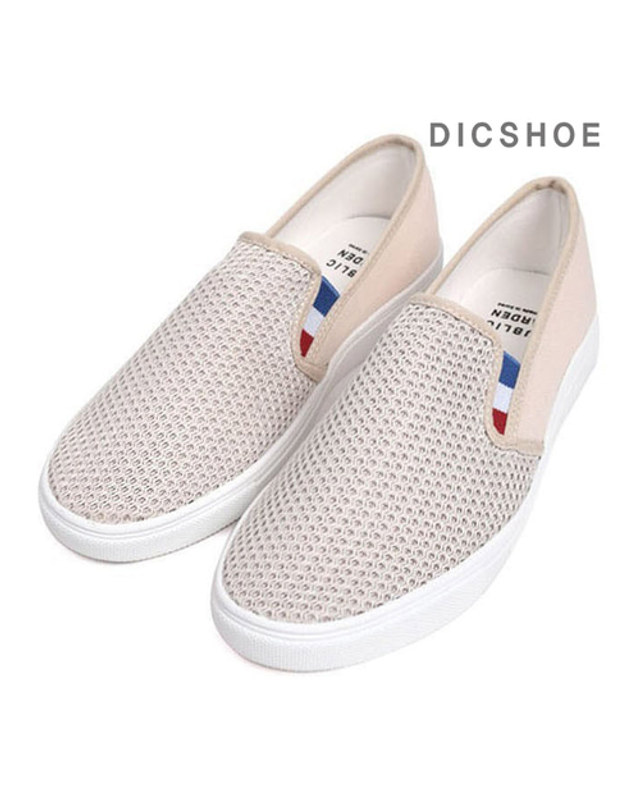 딕슈 딕슈 남성 메쉬 밴딩 슬립온 3cm SOMS200 착용컷