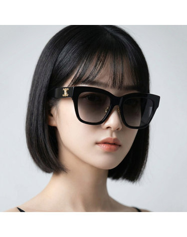셀린느 트리옹프 09 선글라스 CL40253F 01F 아시안핏 명품 오버핏 여자 남자 뿔테