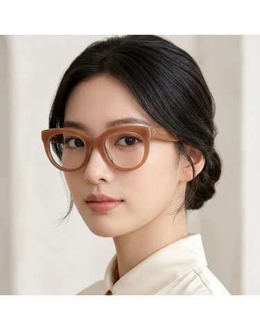 셀린느 안경테 CL41389F KMO 명품 브라운 뿔테 아시안핏