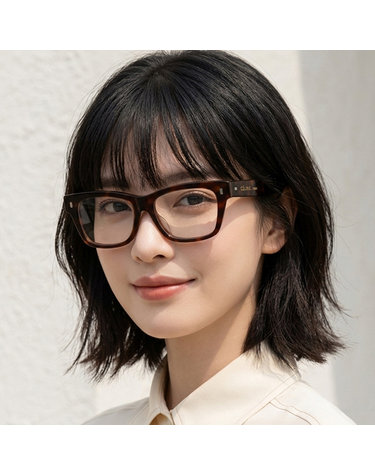 셀린느 안경테 CL50011F 054 명품 사각 뿔테 아시안핏