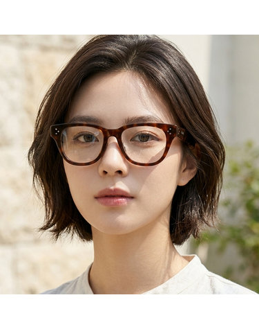 셀린느 안경테 CL50025J 054 명품 아시안핏 뿔테 호피
