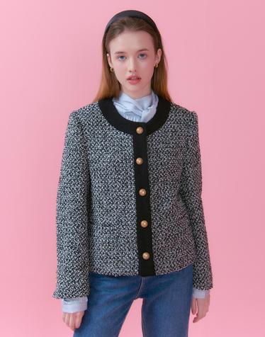 BLAIR TWEED JACKET_BLACK