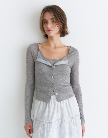 BASIC TENCEL CARDIGAN SET-UP_3COLOR