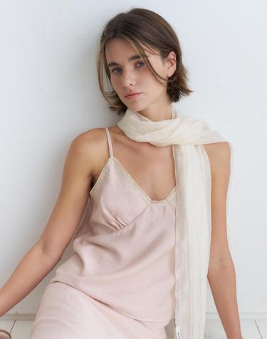 LACE TRIM CAMISOLE BLOUSE_PINK