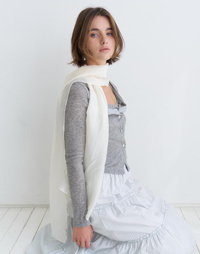 벰버 DAILY MILD SCARF_3COLOR 착용컷