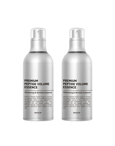 [맥클린] 프리미엄 펩타이드 볼륨 에센스 100ml+100ml