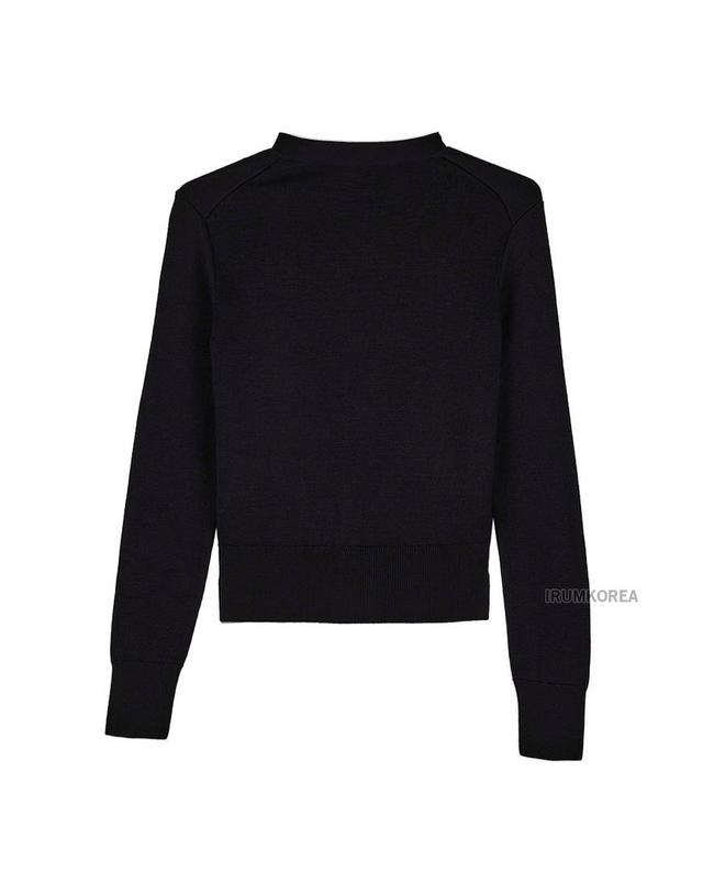 아미 [아미] FW25 여성 아미 드 꾀흐 가디건 FKC374 001 009 착용컷