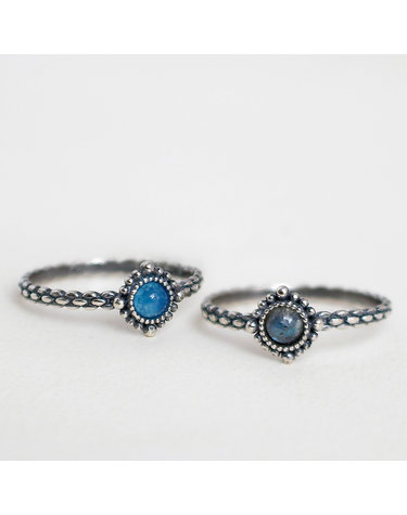 925 Silver Ariel Gemstone Ring/ 에리얼
