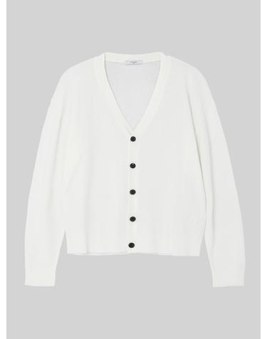 IKALOOK 봄가을 솔리드 베이직 가디건 DKA105