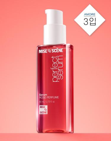 미쟝센 퍼펙트 로즈퍼퓸 세럼 80ml 3입