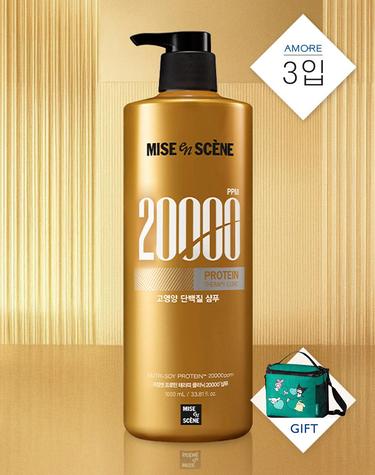 [VIP전용][산리오 보냉백 선착순증정] 프로틴테라피클리닉20000 샴푸 1000ml 3입