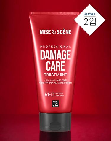 데미지케어 레드 프로틴 트리트먼트 330ML 2입