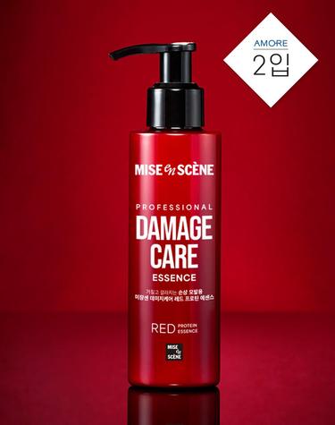 데미지케어 레드 프로틴 헤어크림에센스 140ML 2입