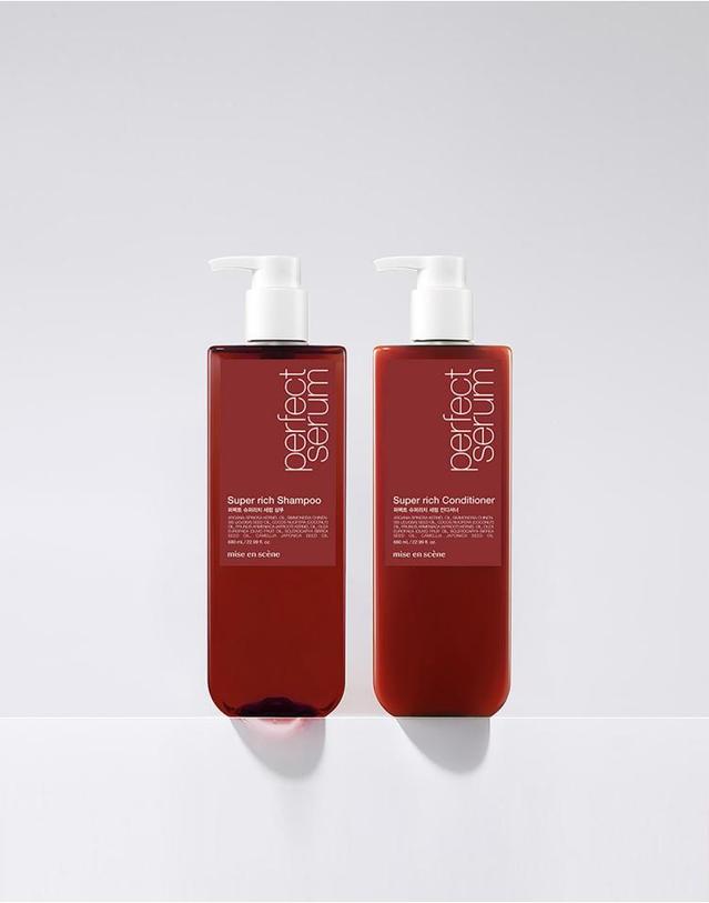 미쟝센 [NEW] 퍼펙트 세럼 샴푸/컨디셔너 680ml 2입 착용컷