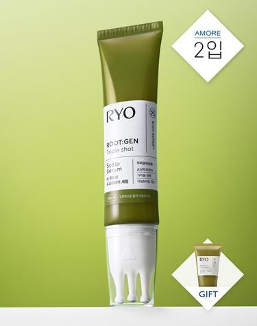 [여성맞춤 탈모케어][샴푸100ml증정] 루트젠 트리플샷 두피리페어 세럼 60ml 2입