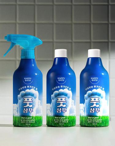 필쏘굿 풋샴푸 500ml + 500ml 리필팩 2입