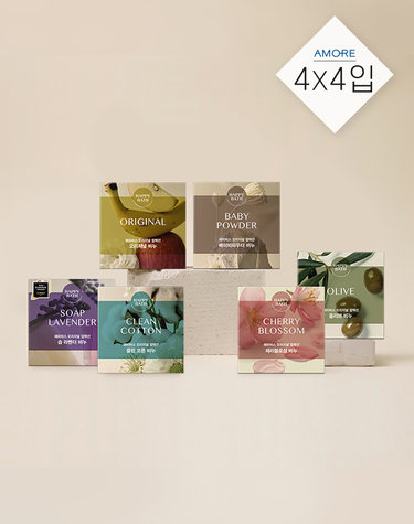 오리지널컬렉션 비누 16입(4입 X4)