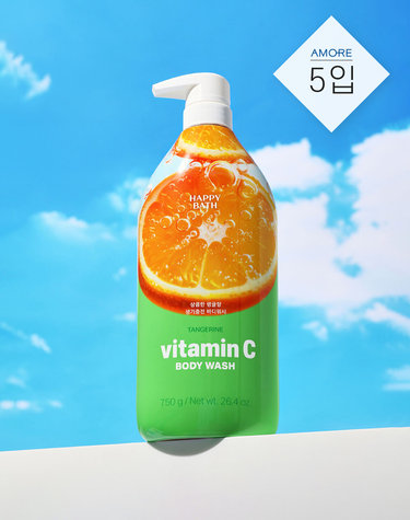 청귤 비타민C 바디워시 750ml 5개