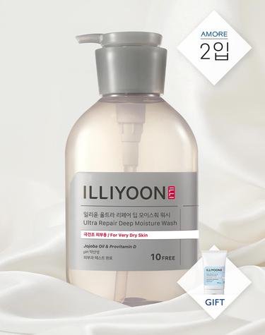 [로션 50ML증정] 울트라 리페어 딥모이스춰 워시 500ML 2입