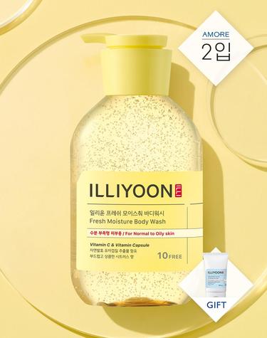 [로션50ML증정] 프레쉬 모이스춰 바디워시 500ML 2입