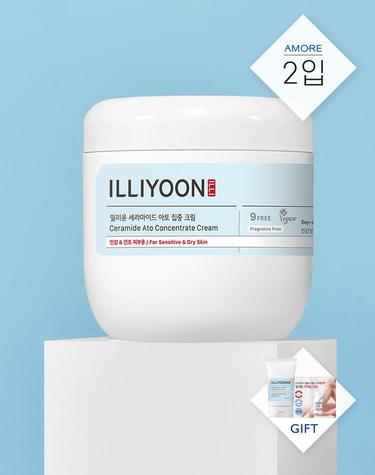 [로션50ML+크림 5ML증정] 세라마이드 아토 집중크림 500ML 2입