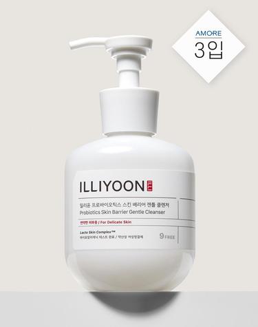 일리윤 프로바이오틱스 스킨배리어 젠틀클렌저 300ml 3입