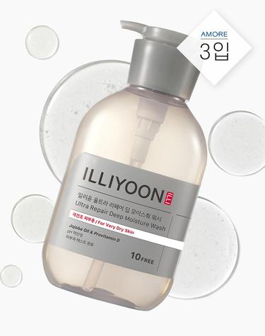 일리윤 울트라 리페어 딥 모이스춰 워시 500ml 3입