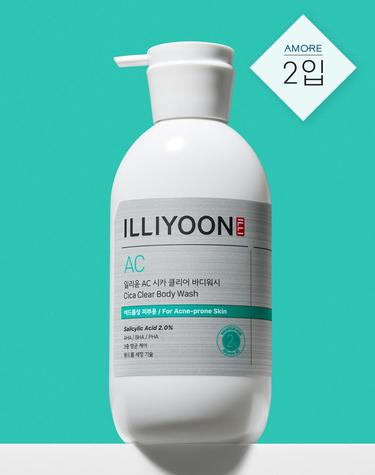 일리윤 시카 아크네 클리어 바디 워시 400ml 2입