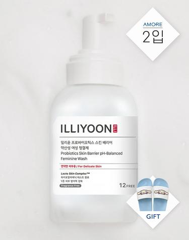 일리윤 [VIP전용] 프로바이오틱스 스킨배리어 약산성 여성청결제 300ml 2입