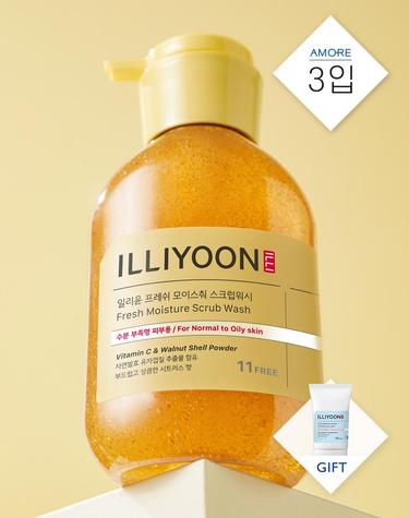 프레쉬모이스춰 스크럽워시 625ML 3입 + 로션 50ml 증정