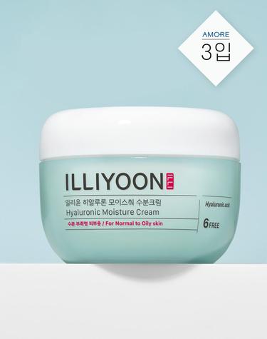 [산뜻수분크림] 히알루론 모이스춰 수분크림 100ml 3입