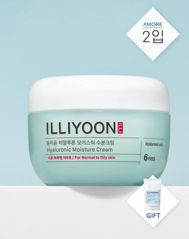 [로션50ML증정] 히알루론 모이스춰 수분크림 100ML 2입
