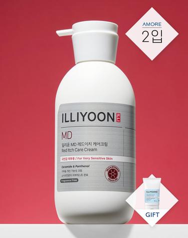 [로션50ML증정] MD 레드이치 케어크림 330ML 2입