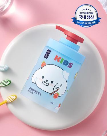 365days 스텝3 충치불소 어린이 펌핑치약 300g 1입