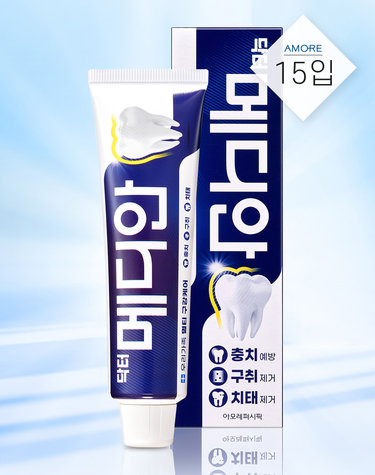 닥터 메디안 멀티케어 치약 120G 3입 X 5개 (15개)